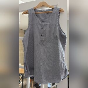 Toad&Co Light Gray Patterned Shirt